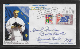 France - Conseil De L'Europe - Lettre - Storia Postale