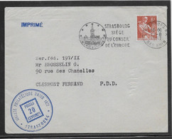 France - Conseil De L'Europe - Lettre - Storia Postale