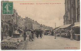 27 LE NEUBOURG  Rue Dupont-de-l'Eure - Un Jour De Marché - Le Neubourg