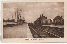 27 AUBEVOYE  La Gare - Aubevoye