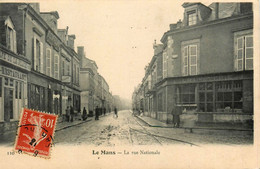 Le Mans * La Rue Nationale * Graineterie * Café De La Place - Le Mans