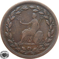 LaZooRo: Great Britain Mercury 1/2 Penny 1809/10 VF - Commerce Extérieur, Essais, Contremarques Et Surfrappes