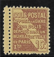 France Colis Postaux N°95 - Neuf * Avec Charnière - TB - Nuovi