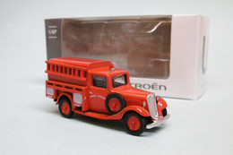 Norev - CITROEN U11 Pompiers 1935 Service D'incendie Neuf HO 1/87 - Strassenfahrzeuge