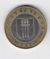 Lithuania 2 Litai 2012 DRUSKININKAI BiMetallic #C70 - Litauen