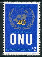 ROMANIA 1985 UN 40th Anniversary MNH / ** .  Michel 4200 - Neufs