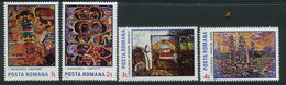 ROMANIA 1985 Tuculescu Paintings MNH / ** .  Michel 4155-58 - Neufs