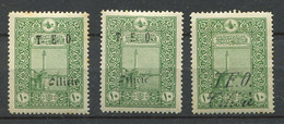 Cilicie *,  N° 73 - 3 Exemplaires - Unused Stamps