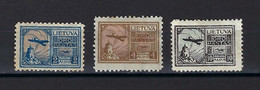 ⭐ Lituanie - Poste Aérienne - YT N° 15 à 17 * - Neuf Avec Charnière - 1921 / 1922 ⭐ - Lithuania