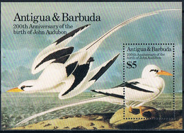 Bloc Sheet Oiseaux Birds Audubon  Neuf MNH **  Antigua & Barbuda 1985 - Autres