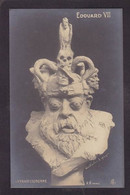 CPA Angleterre Royaume Uni Royalty Edward Edouard VII Non Circulé Satirique Caricature Mort Squelette - Sonstige & Ohne Zuordnung