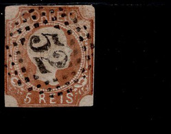 Portugal 09 B König Pedro Gestempelt (6) - Used Stamps