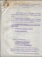 MEMENTO POUR LE FONCTIONNEMENT DE L ETAT MAJOR DU CA PERIODE OPERATIONS ACTIVES 24 PAGES - Documenti