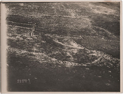 Aviation Photo Originale Aérienne Stratégique Guerre WWI Escadrille 34 C 2430 10 Aout 1917 Bare Avenue Trench Polder - Guerre, Militaire