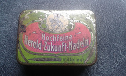 HEROLD ZUKUNFT NADELN - HOCHFEINE - MITTELLAUT Gramophone Needle Tin - Zubehör & Versandtaschen