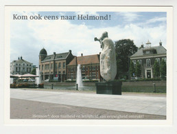 Postcard-ansichtkaart De Haven HELMOND Stadsdichter Bert Kuijpers - Helmond