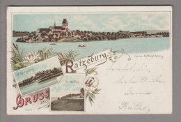 AK DE Schl.Hol. Ratzeburg 1897-07-29 Litho # 1490 - Ratzeburg