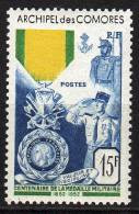 COMORES N° 12 XX Centenaire De La Médaille Militaire - Other & Unclassified