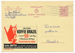 BELGIQUE => Carte Postale - 2F - Publicité "Koffie Brazil"  - Publibel 2129 - Werbepostkarten