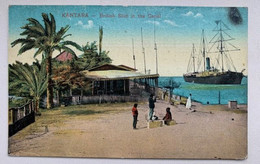 Delcampe - Egypt 42 Kantara Suez British Ship In The Canal - Suez