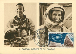 Cosmonaute Astronaute Cooper Et Conrad Aviation Aviateur - Espace