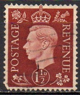 GRANDE BRETAGNE N° 211 O Y&T 1937 George VI - Used Stamps