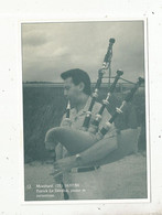 Cp, Spectacle ,musique Et Musiciens , Montbard , Cote D'or , 1988 , P. Le Dévéhat , Joueur De Cornemuse , Vierge - Music And Musicians