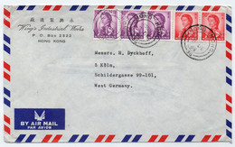 HONG KONG / 1966 AIRMAIL COVER TO GERMANY (ref LE4261) - Lettres & Documents