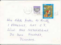 Ireland Cover Sent To Denmark 1997 - Cartas & Documentos