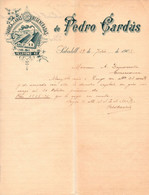 ESPAGNE Facture :  Fabrica De Lanas Regegeradas De PEDRO GARDUS 1903 - España