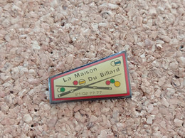 PINS MAISON DU BILLARD - Billard