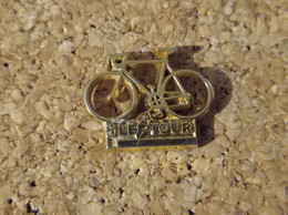 PINS CYCLISME VELO TOUR DE FRANCE 93 OR DOREE - Cyclisme