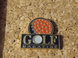 PINS GOLF MAGAZINE BALLE ROUGE - Golf