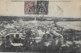 CPA -Martinique - Vue Générale De La Ville De Fort-de-France - édit. Leboullanger . - Fort De France