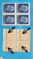 CG- MONT  2  1941 31  ERROR-OVERPRINT ABKLATSCH   ITALIEN   OCCUPATION LUX   -MONTENEGRO CRNA GORA   MNH - Montenegro