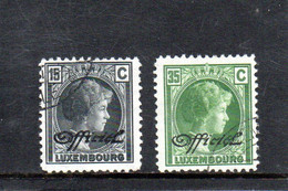 LUXEMBOURG 1930-5 O - Servizio