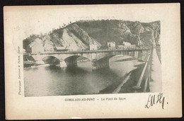 Comblain-au-Pont - Le Pont De Saye - Circulée - Griffe Linéaire Comblain-au-Pont - Edit. Dethine & Tilkin - 2 Scan - Comblain-au-Pont