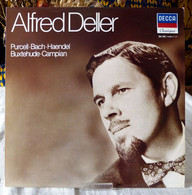 Alfred Deller : Purcell - Bach - Haendel -  Buxthehude - Campian - Opere