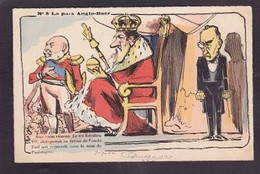 CPA Angleterre Transvaal Boers Satirique Caricature Circulé - Other & Unclassified