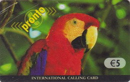 Télécarte Prépayée Pays-Bas - ANIMAL - OISEAU PERROQUET - PARROT BIRD - Netherlands Prepaid Phonecard - 5141 - Pappagalli