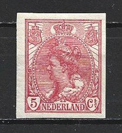 1923 NETHERLANDS 5C. QUEEN WILHELMINA MICHEL: 110 MNH ** - Unused Stamps