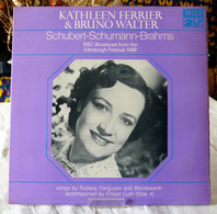 Kathleen Ferrier & Bruno Walter : Schubert / Schuman / Brahms - Opere