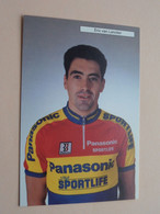Eric VAN LANCKER ( PANASONIC Sportlife Cycling Team ) Form. PK/CP ( 2 Scans ) ! - Cyclisme
