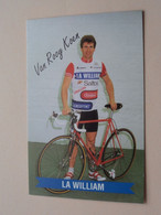 VAN ROOY Koen ( LA WILLIAM ) Form. PK/CP ( 2 Scans ) ! - Cyclisme