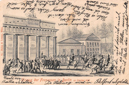 Berlin Einzug Der Franzosen In Berlin -  27 October 1808 - Brandenburger Door