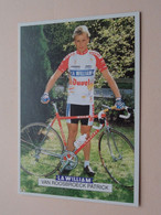 VAN ROOSBROECK PATRICK ( LA WILLIAM ) Format PK/CP ( Blanco Achterzijde ) ! - Cyclisme