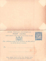 NEW SOUTH WALES - POSTCARD 1 1/2 / 1 1/2 D  /AA10* - Lettres & Documents