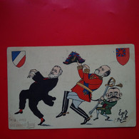 ILLUSTRATEUR EGOZ POLITIQUE DANSE 1903 - Satirical