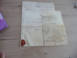 Lettre De Ratification Pour Le Moulin De Quincampoix Près Savaur Et Seuilly Sceau 1787 - Manuscrits