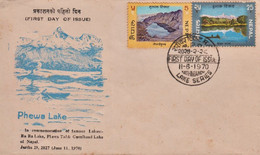 GOSAIKUNDA Lake/PHEWA Lake FDC NEPAL 1970 - Autres & Non Classés